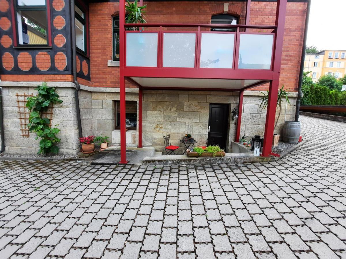 Ferienwohnung Villa Frosch Meiningen Ngoại thất bức ảnh