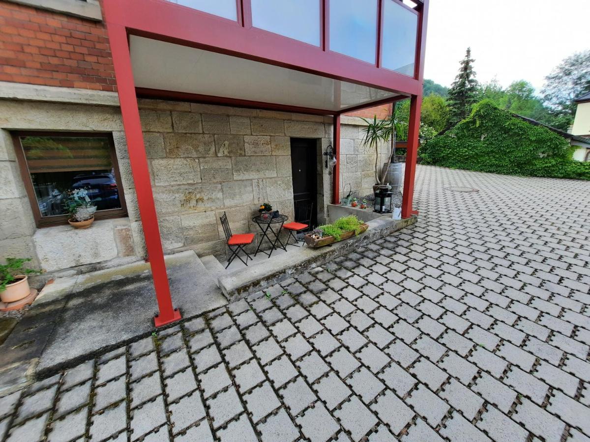 Ferienwohnung Villa Frosch Meiningen Ngoại thất bức ảnh